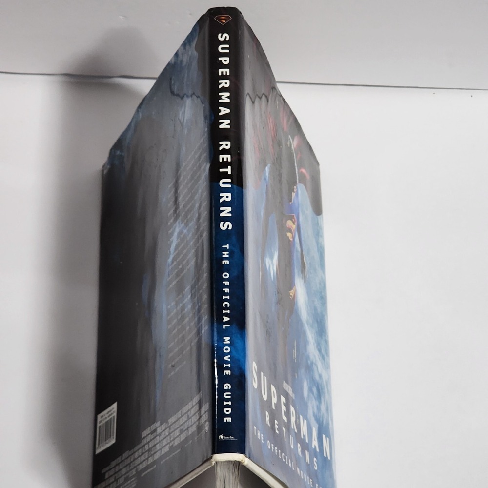 Superman Returns Official Movie Guide Bryan Singer Hardcover Book 2006 DC Comics - Picture 4 of 4